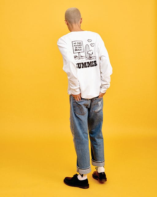 levis hoodie snoopy